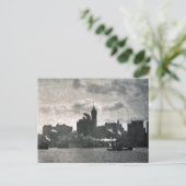 Vintage Alfred Stieglitz Lower Manhattan Poster Briefkaart (Staand voorkant)