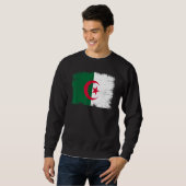 Vintage Algeria Flag Algerian Independence Day Trui (Voorkant volledig)