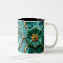 Vintage Algerijns Turquoise Keramisch Kunstmokkopj