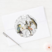 Vintage Alice in Wonderland STICKER (Envelop)