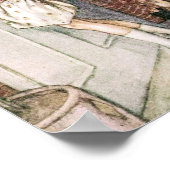 Vintage Alice in Wonderland The Frog Footman Poster (Hoek)