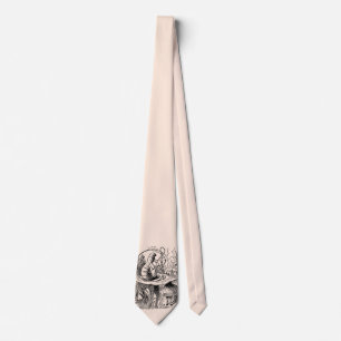 Vintage Alice in Wonderland Waterpijp Rups Stropdas