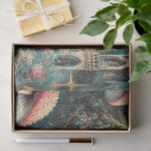 Vintage Alice Rabbit Hole Illustration Decoupage Tissuepapier (Geschenk)