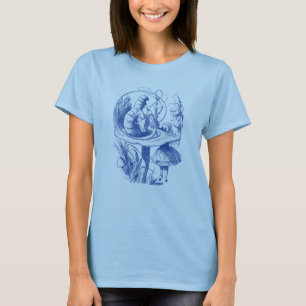 Vintage Alice Uitgerekt in Wonderland T-shirt