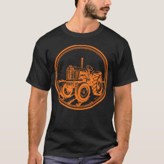 Vintage Alis Chalmers Wd45 Tractor Landbouwstijl P T-shirt