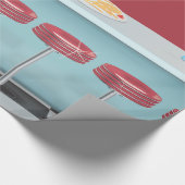 Vintage All American Diner Cadeaupapier (Hoek)