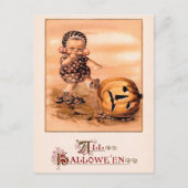 Vintage Alle Halloween Briefkaart (Voorkant)