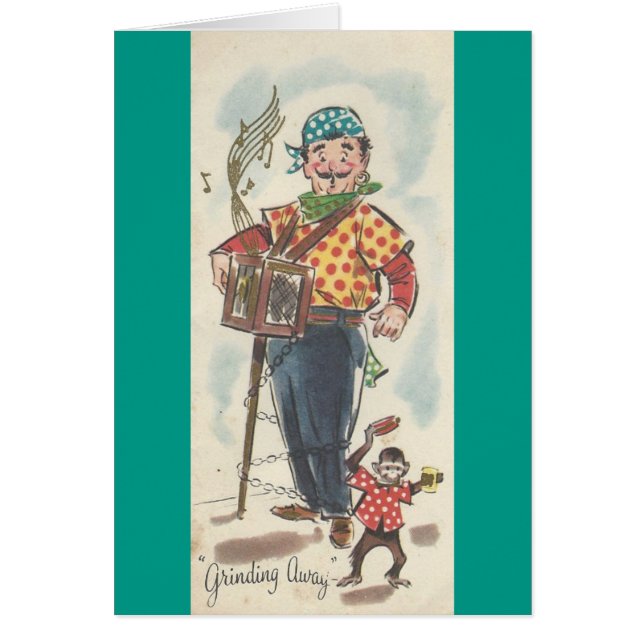Vintage Alle occasie Kaart (Voorkant)