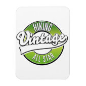 Vintage alle ster trekken magneet (Verticaal)