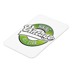 Vintage alle ster trekken magneet