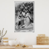 Vintage-alleenstaande speciale foto poster (Keuken)