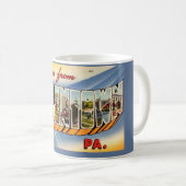 Vintage Allentown PA mok (Voorkant rechts)