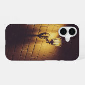 Vintage Alley Wall Lamp iPhone 16 Hoesje (Achterkant horizontaal)