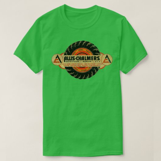 Vintage Allis Chalmers T-shirt (Design voorkant)
