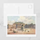 Vintage Amalienborg in Kopenhagen Briefkaart (Voorkant / Achterkant)