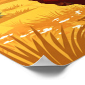 Vintage Amarillo Texas Poster (Hoek)