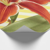 Vintage Amaryllis Cadeaupapier (Hoek)