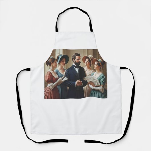 Vintage american eagle apron schort (Voorkant)