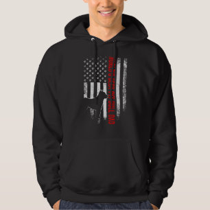 Vintage American Flag World S Best Pit Bull Dad Si Hoodie
