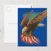 Vintage Americana Briefkaart (Voorkant / Achterkant)