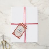 Vintage Americana Patriottische Gift Tag Cadeaulabel (Met Touw)
