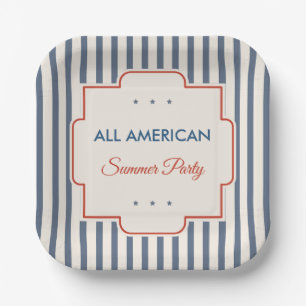 Vintage Americana Patriottische Papieren Bord