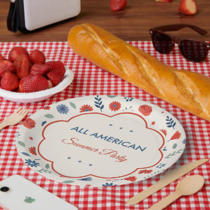 Vintage Americana Patriottische Papieren Bord