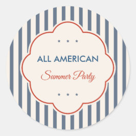 Vintage Americana Patriottische Sticker