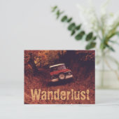 Vintage Americana Zwerversdrift Briefkaart (Staand voorkant)
