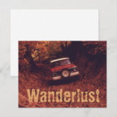 Vintage Americana Zwerversdrift Briefkaart (Voorkant / Achterkant)