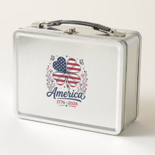 Vintage Amerika 1776 2026 Patriottische Klaver Shi