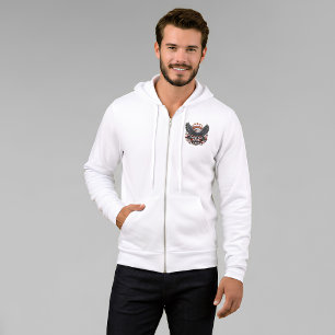 Vintage Amerika 250 Steenarend 1776-2026 Patriotti Hoodie