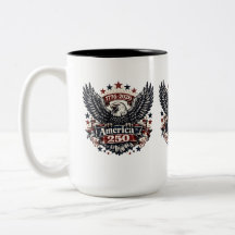 Vintage Amerika 250 Steenarend 1776-2026 Patriotti