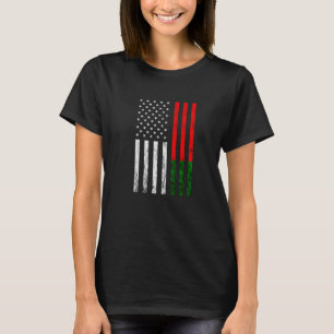 Vintage Amerika USA Portugese trots Portugal Vlag T-shirt