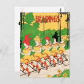 VINTAGE : Amerikaanse kunst - Briefkaart (Voorkant / Achterkant)