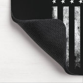 vintage Amerikaanse vlag 2024 Muismat (Hoek)