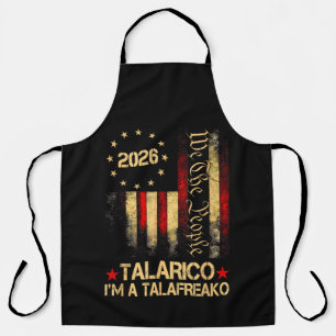 Vintage Amerikaanse vlag 2026 Patriottische politi Schort