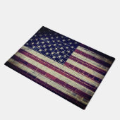 Vintage Amerikaanse vlag Deurmat (Schuin)