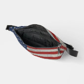 Vintage Amerikaanse vlag Heuptasje (Open)