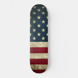 Vintage Amerikaanse Vlag Skateboard