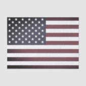 Vintage Amerikaanse vlag tissuepapier, VS Tissuepapier (Voorkant)