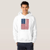 Vintage Amerikaanse Vlag Vector T-shirt Desi (Voorkant volledig)
