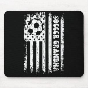 Vintage Amerikaanse Vlag Voetbal Oma Voetbal Fa T Muismat