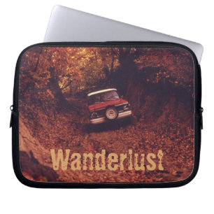 Vintage Amerikaanse Zwerversdrang Laptop Sleeve