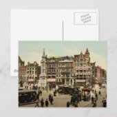 Vintage - Amsterdam, Nederland Briefkaart (Voorkant / Achterkant)