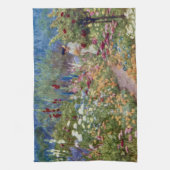 Vintage An English country garden Theedoek (Verticaal)