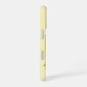 Vintage Ananas op Blok iPhone 16 Hoesje (Rechterkant)