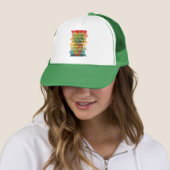 Vintage Ananas Schedel Trucker Pet (In situ)