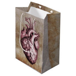 Vintage anatomical illustration of the human heart medium cadeauzakje