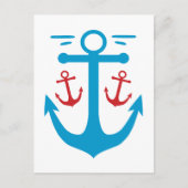 Vintage Anchor Briefkaart (Voorkant)